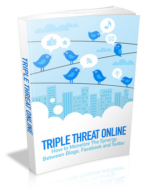 Product picture Triple Threat Online with MRR & Giveaway Rights